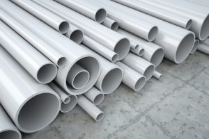 plastic pipes