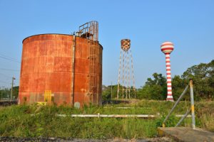 Old water tank