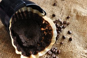 is it safe to wash coffee grounds down the sink?